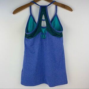 Patagonia Racerback Cutaway Tank Blue